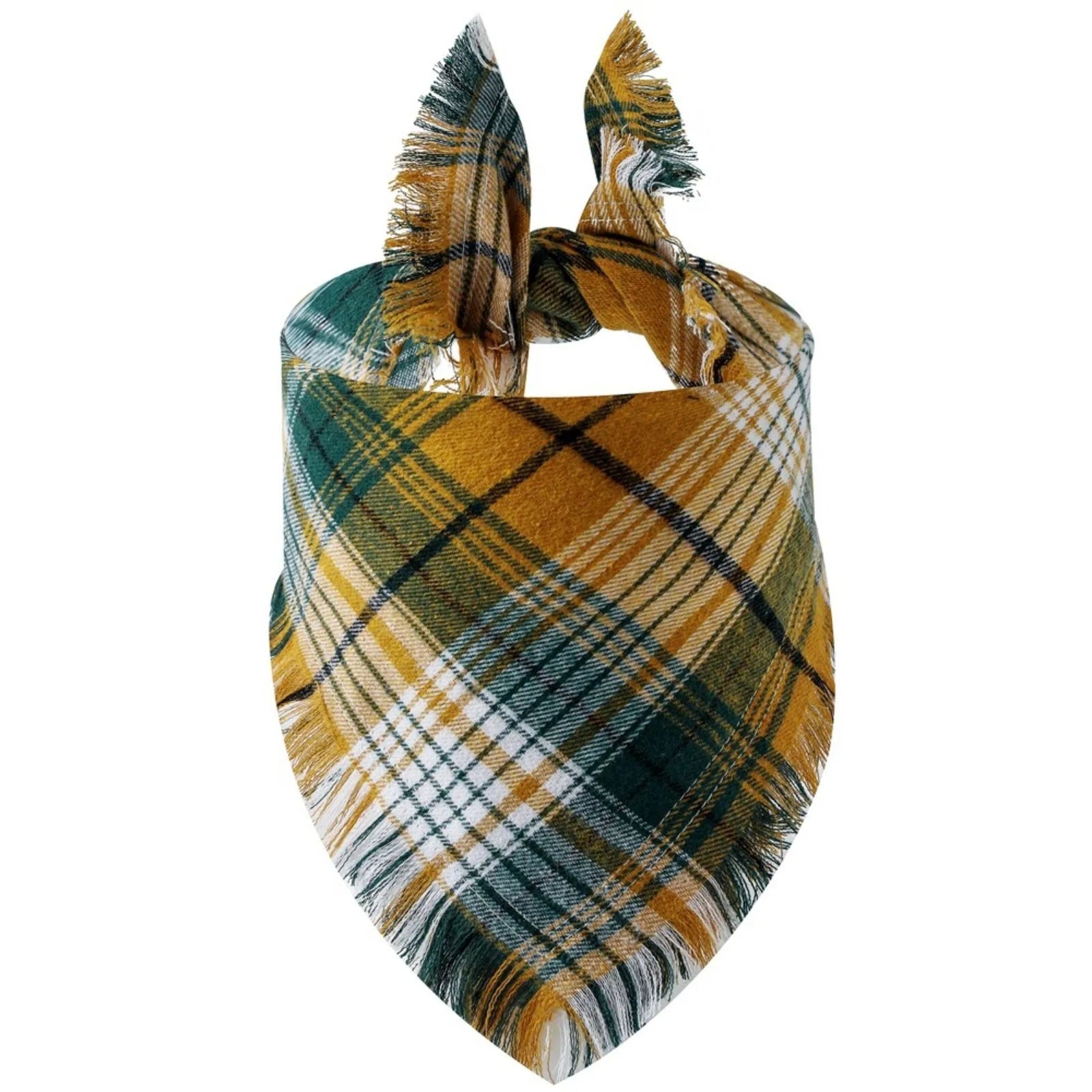 Bandana à Carreaux Style Écossais pour Chien et Chiot
