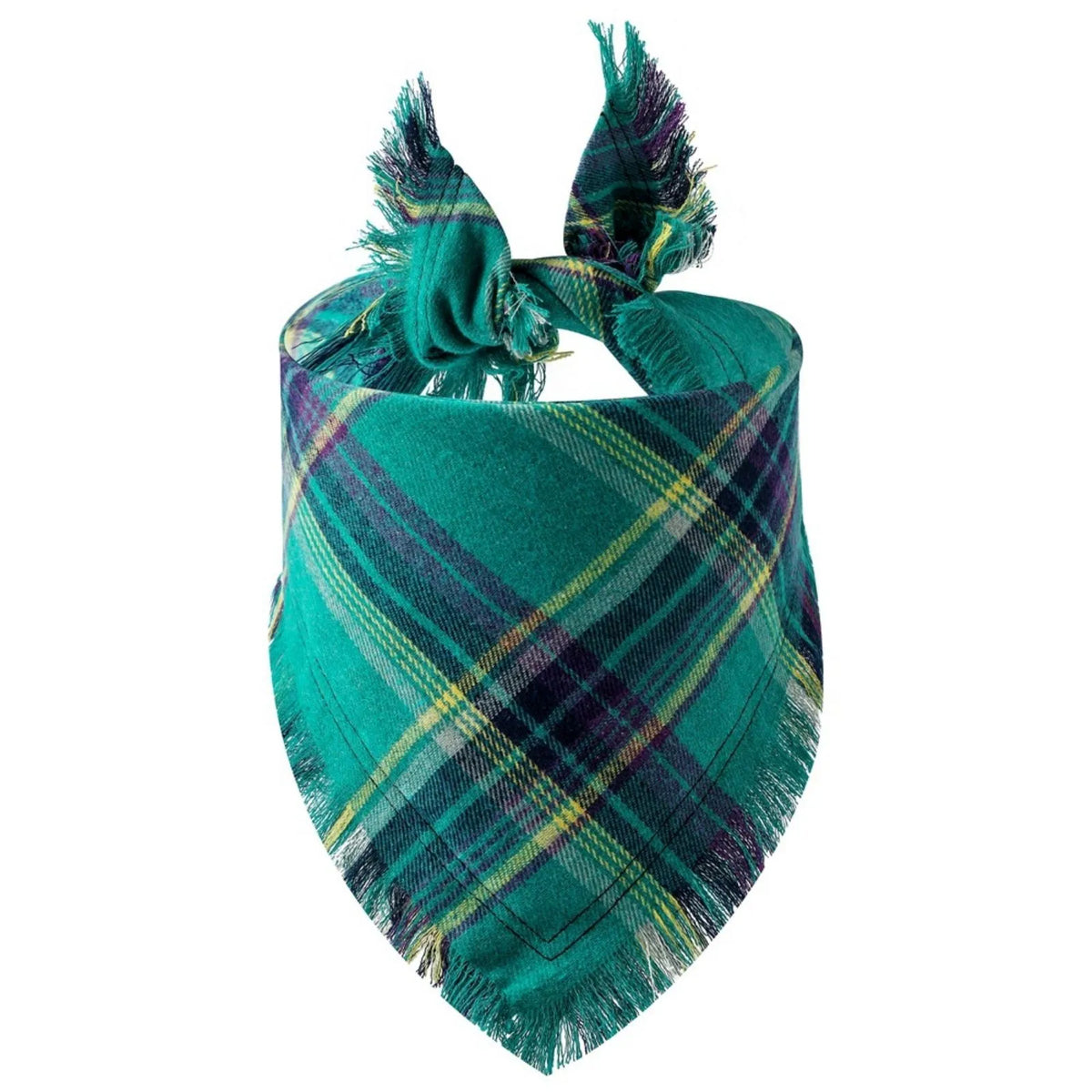 Bandana à Carreaux Style Écossais pour Chien et Chiot