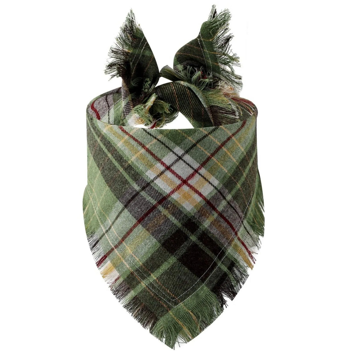 Bandana à Carreaux Style Écossais pour Chien et Chiot