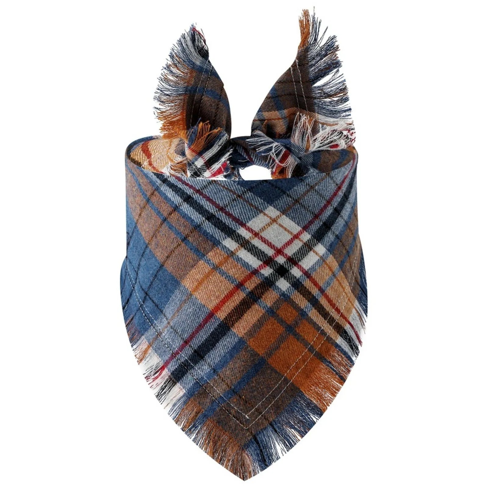 Bandana à Carreaux Style Écossais pour Chien et Chiot